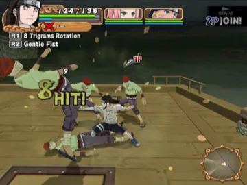 Naruto - Uzumaki Chronicles 2 screen shot game playing